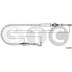 akceleratoriaus trosas
                                STC                                                T483274, STC, T4832