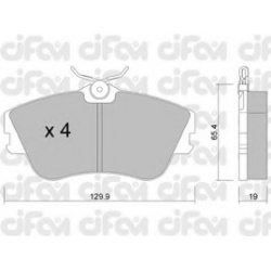 CIFAM                                                822-164-0, Nenurodytas gamintojas, 822-164-0, auto detalė