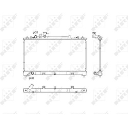 Aušinimo radiatorius
                                NRF                                                53752, NRF, 53752, a
