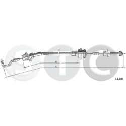 akceleratoriaus trosas
                                STC                                                T480679, STC, T4806