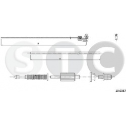 akceleratoriaus trosas
STC T483200, STC, T4832