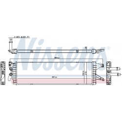 Aušinimo radiatorius
                                NISSENS                                65347, NISSENS, 65347, auto deta