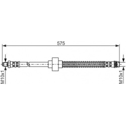 stabdžių žarnelė
                                BOSCH                                                1 987 476 870, BOSC
