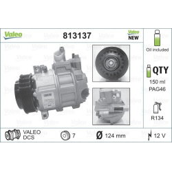 kompresorius, oro kondicionierius VALEO ORIGINS NEW OE TECHNOLOGY
                                                813137, VAL