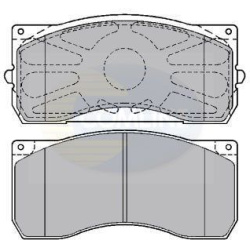 stabdžių trinkelių rinkinys, diskinis stabdys
                                COMLINE                                     