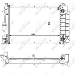 Aušinimo radiatorius
                                NRF                                                58109, NRF, 58109, a