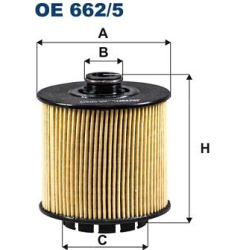 alyvos filtras
FILTRON OE 662/5, Nenurodytas g