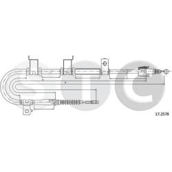 trosas, stovėjimo stabdys
                                STC                                                T482007, STC, T