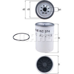 kuro filtras
                                MAHLE                                                KC374D, MAHLE, KC374D, auto