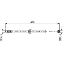 stabdžių žarnelė
                                BOSCH                                                1 987 481 492, BOSC