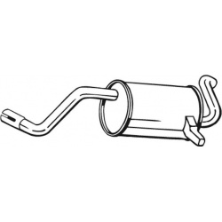 galinis duslintuvas
                                BOSAL                                                200-035, Nenurodytas