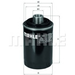 Filtras tepalo
                                MAHLE                                                OC456, MAHLE, OC456, auto