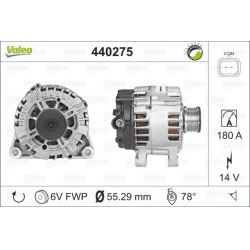 kintamosios srovės generatorius
                                VALEO                                                440275,