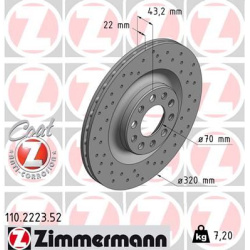 stabdžių diskas (1vnt) SPORT Z
                                ZIMMERMANN                                                11