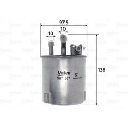 kuro filtras
                                VALEO                                                587567, VALEO, 587567, auto