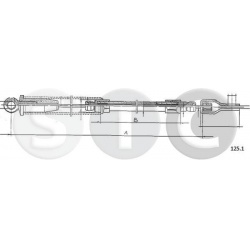 kabelis, starteris
                                STC                                                T481570, STC, T481570, 