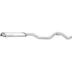 vidurinis duslintuvas
                                BOSAL                                                291-003, Nenurodyt