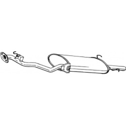 galinis duslintuvas
                                BOSAL                                279-027, Nenurodytas gamintojas, 279