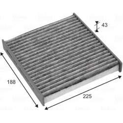 filtras, salono oras VALEO PROTECT
                                                715818, VALEO, 715818, auto detalė