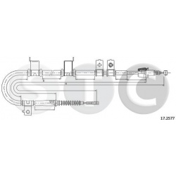 trosas, stovėjimo stabdys
                                STC                                                T482006, STC, T