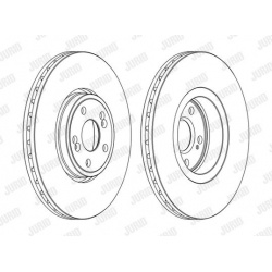 stabdžių diskas (1vnt) COAT+
                                JURID                                                562187JC,