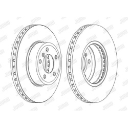 stabdžių diskas (1vnt) COAT+
                                JURID                                                562397JC-