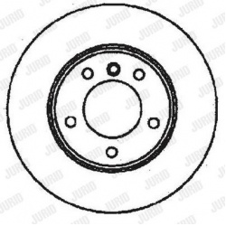 stabdžių diskas (1vnt) COAT+
                                JURID                                                561551JC,