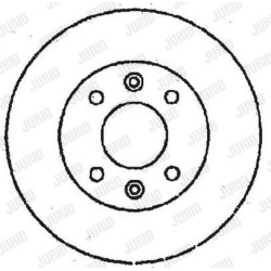 stabdžių diskas (1vnt) COAT+
                                JURID                                                561364JC,