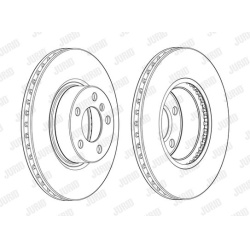 stabdžių diskas (1vnt) COAT+
                                JURID                                                562891JC-