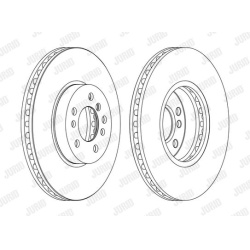 stabdžių diskas (1vnt) COAT+
                                JURID                                                562134JC-