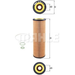alyvos filtras
                                MAHLE                                                OX562D, MAHLE, OX562D, au