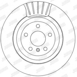 stabdžių diskas (1vnt) COAT+
                                JURID                                                562326JC,