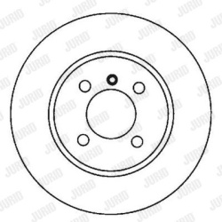 stabdžių diskas (1vnt) COAT+
                                JURID                                                561981JC,