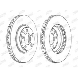stabdžių diskas (1vnt) COAT+
                                JURID                                                562360JC-