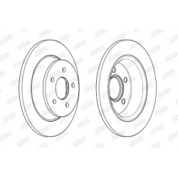 stabdžių diskas (1vnt) COAT+
                                JURID                                                562655JC,