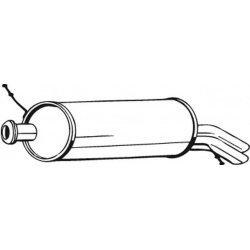 galinis duslintuvas
                                BOSAL                                                135-547, Nenurodytas