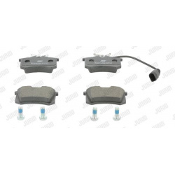 stabdžių trinkelių rinkinys, diskinis stabdys
                                JURID                                       