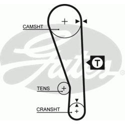 paskirstymo diržas PowerGrip™
                                GATES                                                5036, G