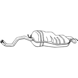 galinis duslintuvas
                                BOSAL                                                279-111, Nenurodytas