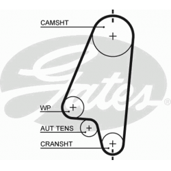paskirstymo diržas PowerGrip™
                                GATES                                                5310XS,