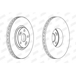 stabdžių diskas (1vnt) COAT+
                                JURID                                                563025JC-