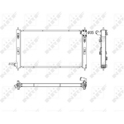 Aušinimo radiatorius
NRF 53753, NRF, 53753, a