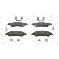 stabdžių trinkelių rinkinys, diskinis stabdys
                                JURID                                       