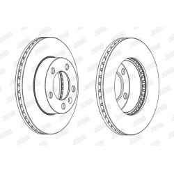 stabdžių diskas (1vnt) COAT+
                                JURID                                                562713JC-