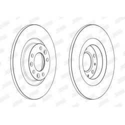 stabdžių diskas (1vnt) COAT+
                                JURID                                                563218JC,