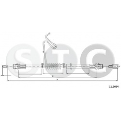 trosas, stovėjimo stabdys
                                STC                                                T481859, STC, T