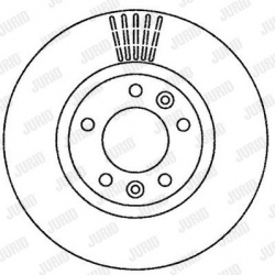 stabdžių diskas (1vnt)
                                JURID                                                562266JC, JURID