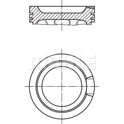 stūmoklis
MAHLE 033 14 00, MAHLE, 0331400, au