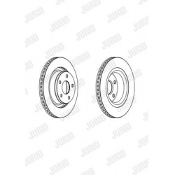 stabdžių diskas (1vnt) COAT+
                                JURID                                                562952JC-