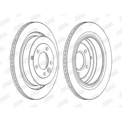 stabdžių diskas (1vnt) COAT+
                                JURID                                                562657JC-